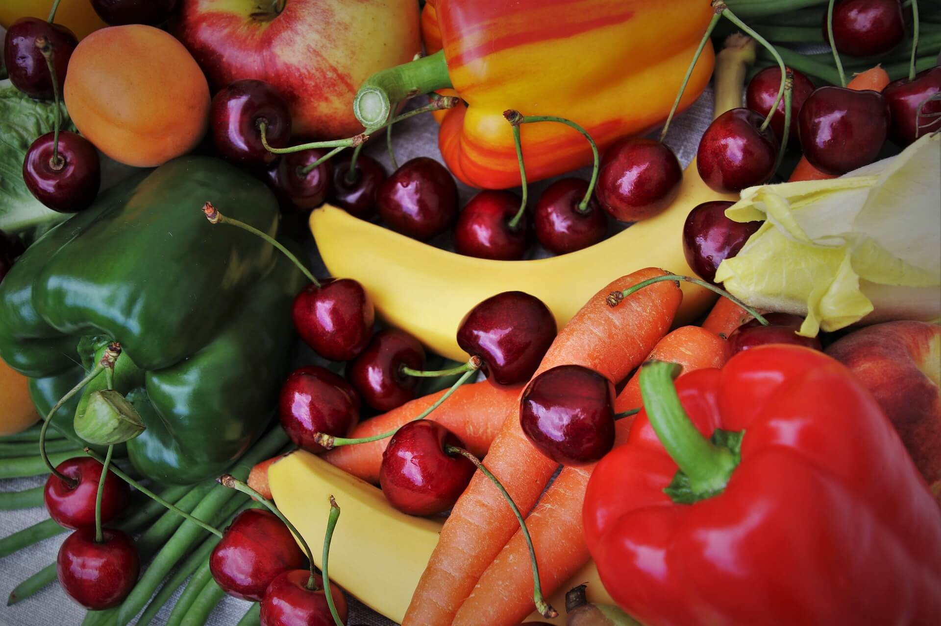 Mélange de fruits et légumes